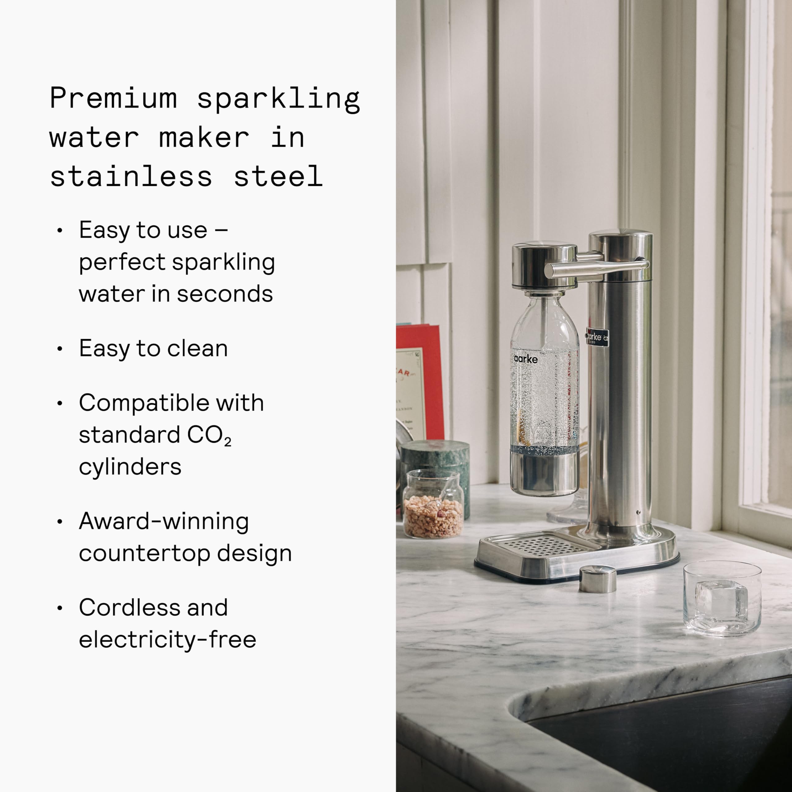 Amazon.com: Aarke - Carbonator III Gasificador Premium